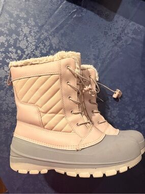 Target Women's Blush Pink Insulated Winter Boots